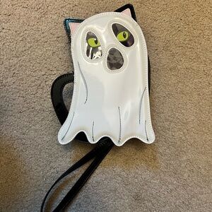 Betsy Johnson Ghost Cat Crossbody Bag